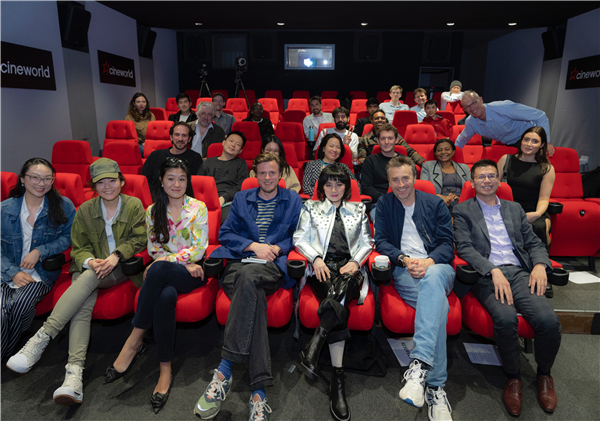 何超仪出席电影大师课:香港电影要用创意走向世界