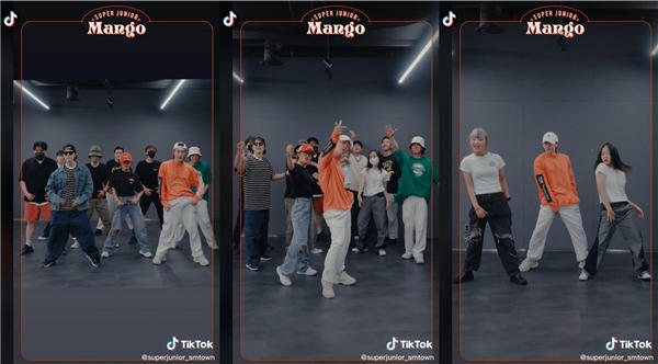 SUPER JUNIOR与AIKI合作开启《Mango》挑战 现场截图 (2).jpg