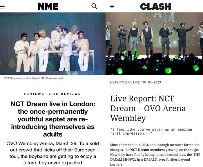 英国《NME》, 《CLASH》报道截图.jpg